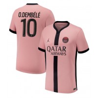 Maglia Calcio Paris Saint-Germain Ousmane Dembele #10 Terza Divisa 2024-25 Manica Corta